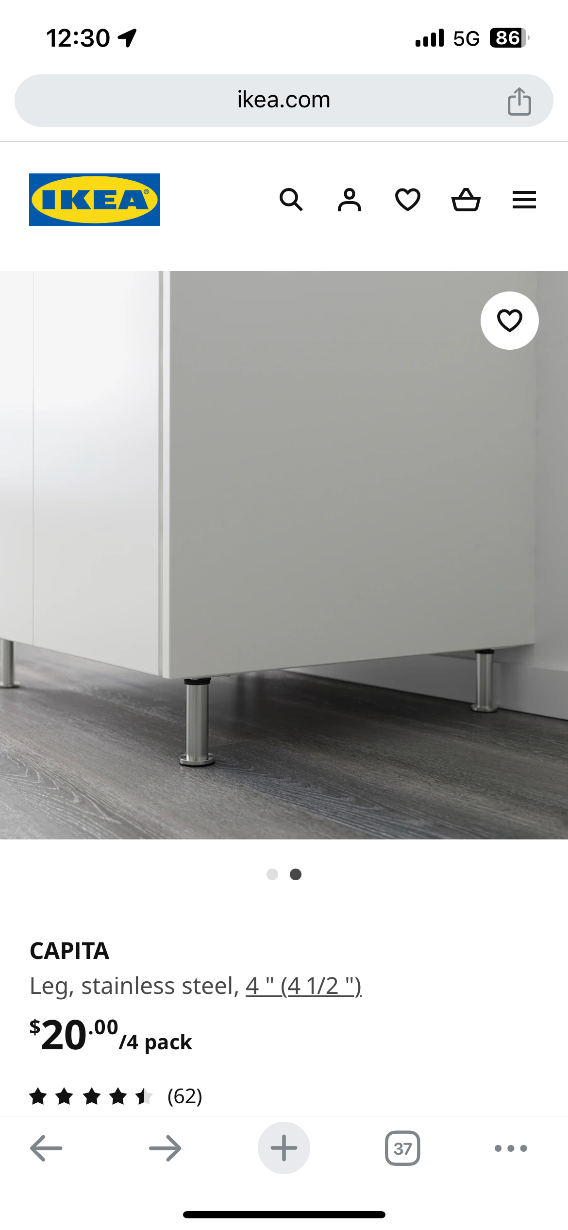Ikea legs - photo 3