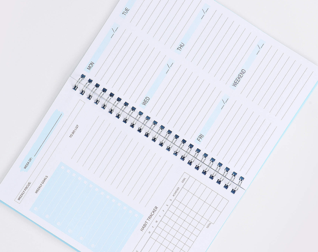 Planner Daily Weekly Goal Tracker Habit Tracker, A5 Undated - photo 5