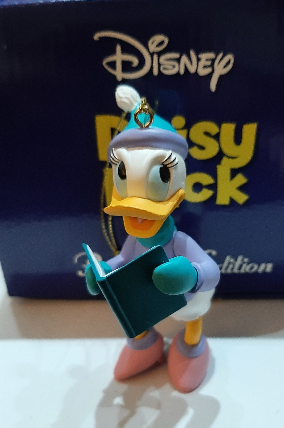 Daisy Duck Grolier Presidents Ed Christmas tree ornament Disney