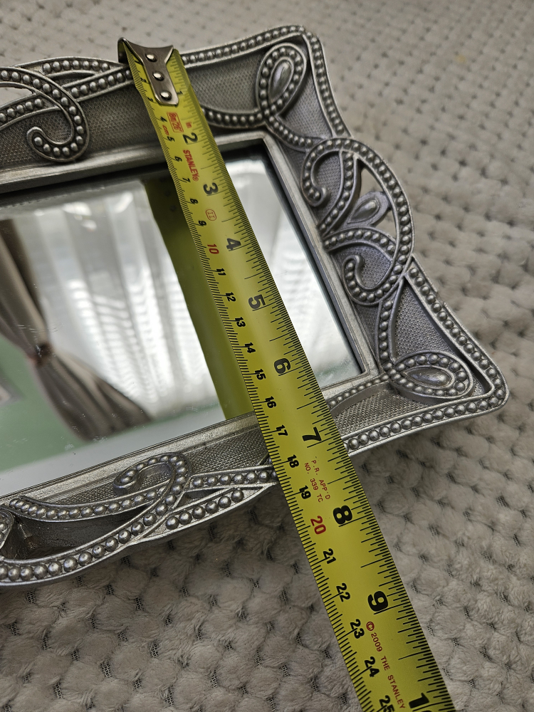 🪞Elegant Mirrored Decorative Tray✨️ image indicator(2)