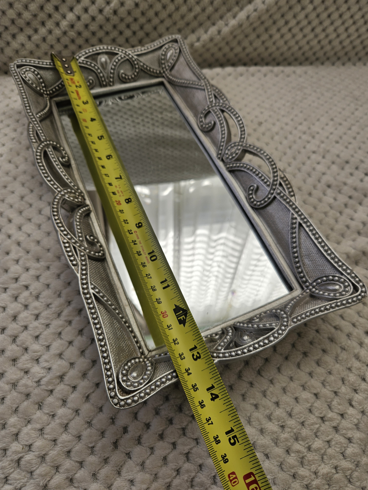 🪞Elegant Mirrored Decorative Tray✨️ image indicator(3)