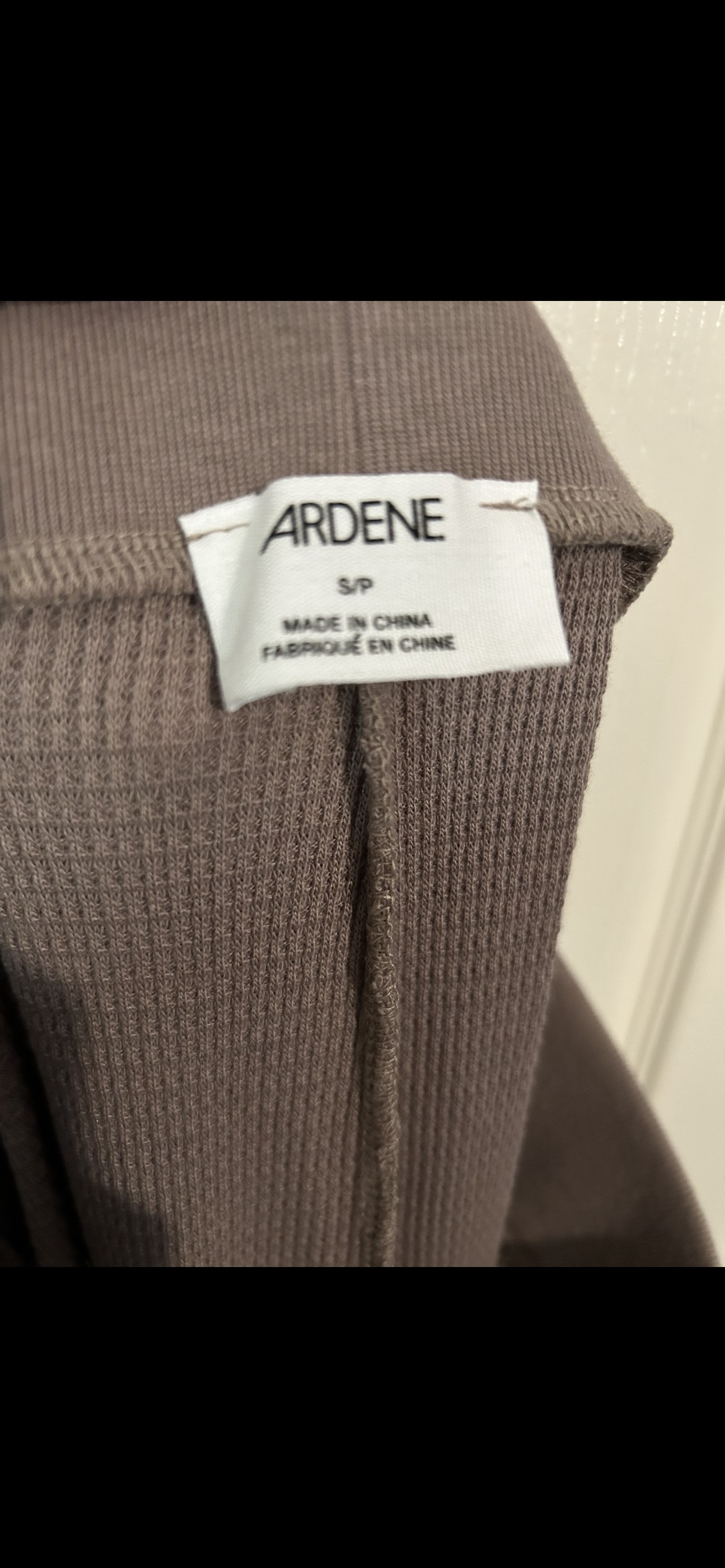 Ardene waffle joggers size small image indicator(3)