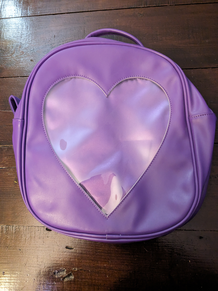 NWT - purple ita pin backpack - from japan thumbnail