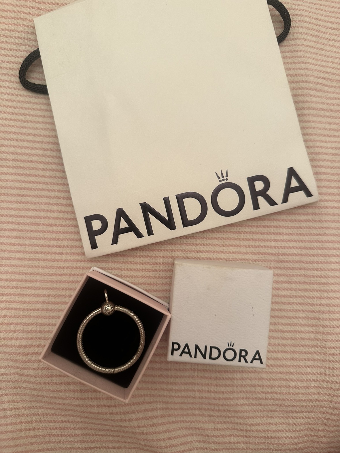 Pandora moments small pendant in silver