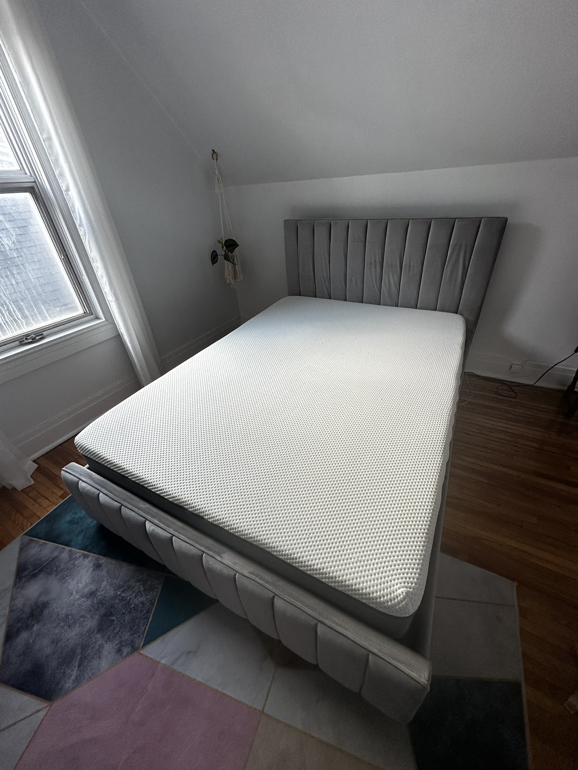 Double Ottoman storage bed frame & Memory Foam Mattress