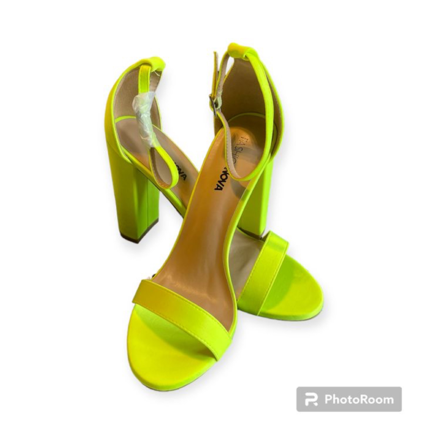Fashion Nova’ Neon Yellow Heels