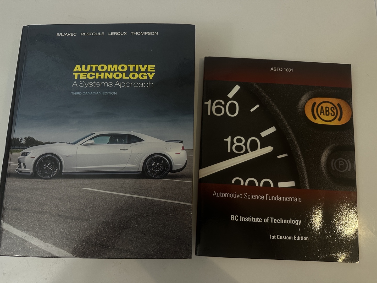 BCIT Automotive books