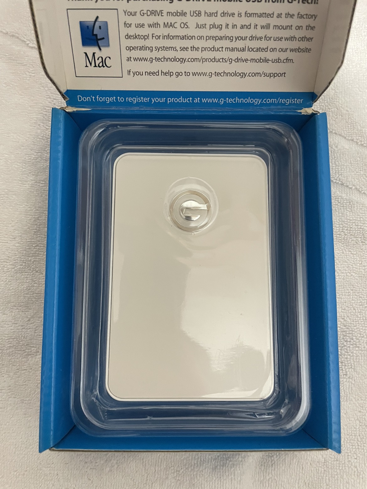 G Drive 500 GB portable hard drive mobile usb - photo 4