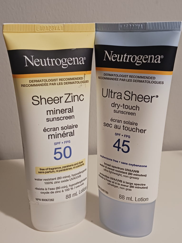 Neutrogena mineral and dry sunscreens thumbnail