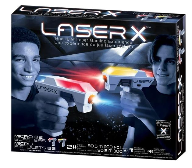 Laser X -  2  Blasters and 2 Micro B2 Blasters (4 players) - photo 2