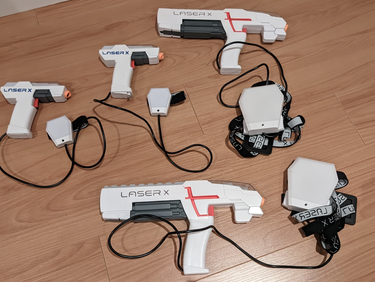 Laser X -  2  Blasters and 2 Micro B2 Blasters (4 players) - photo 3