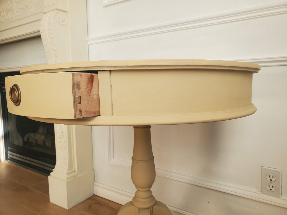 Refinished Antique Pedestal Table! - photo 2