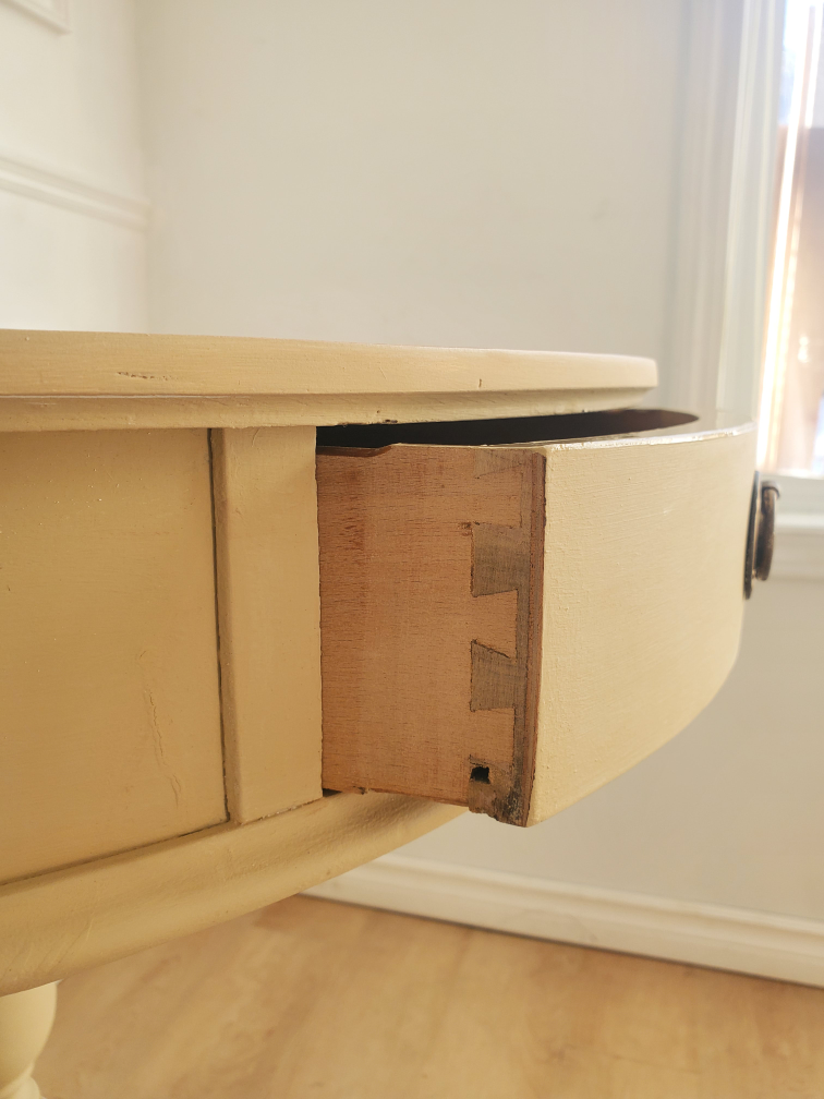 Refinished Antique Pedestal Table! - photo 3