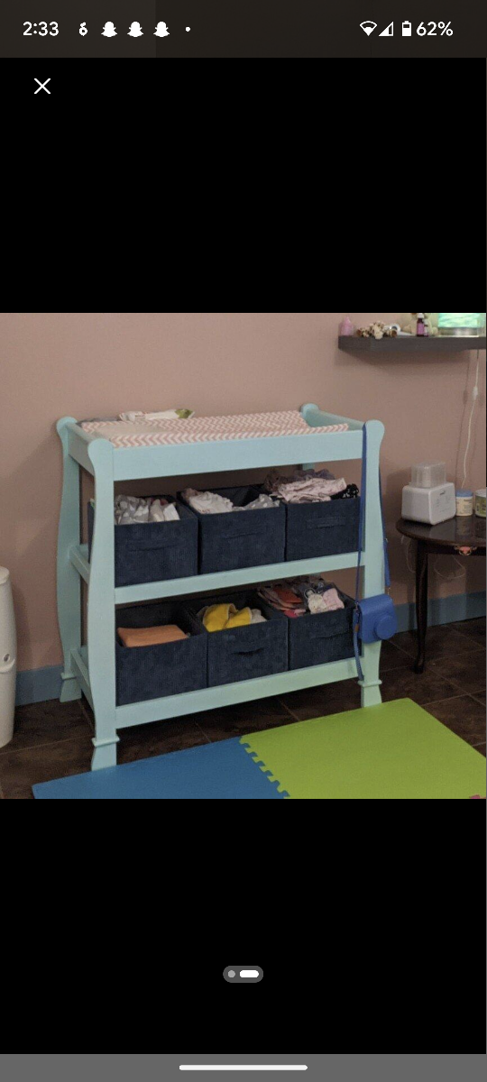 Crib and Change table - photo 2