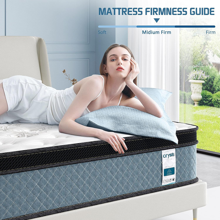 Queen Size Mattress Crystli 12 - Free Delivery. - photo 2