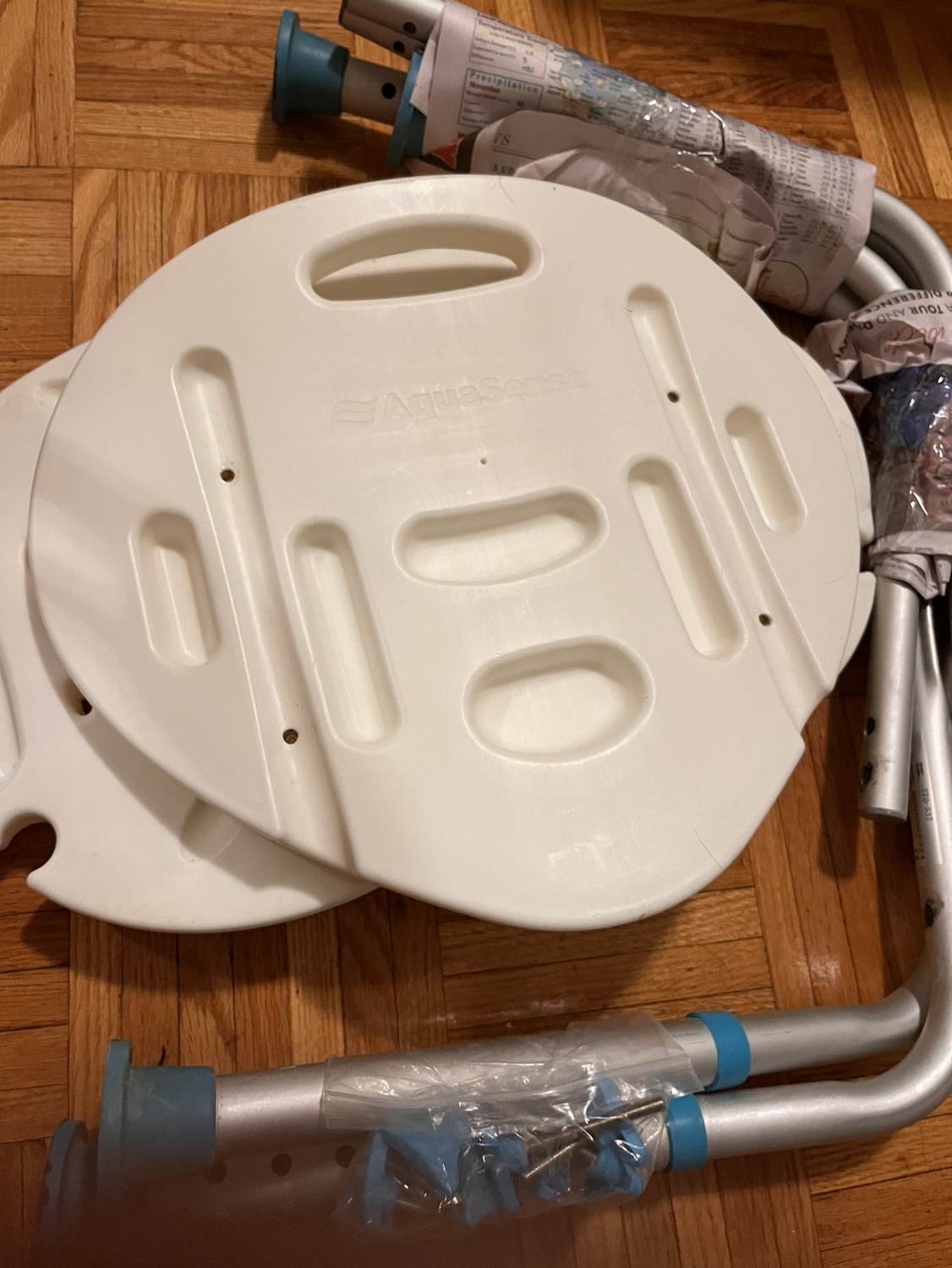 Aquasense Bath Seat/Chair Height Adjustable Anti-slip image indicator(3)