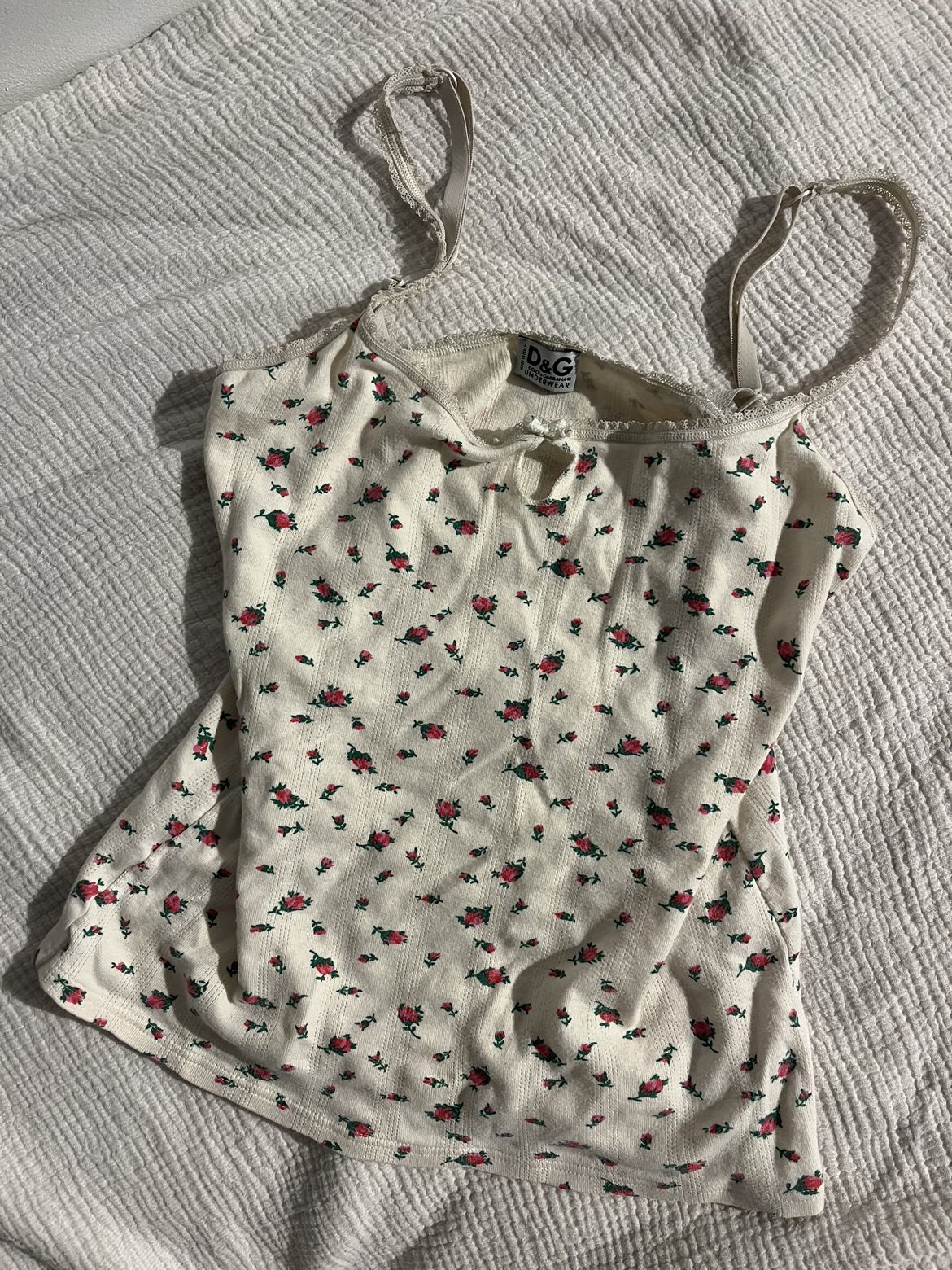 Thrift cute Pinterest girly vest underwear thumbnail