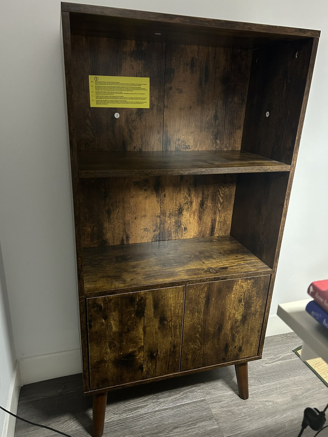Moving out sales: 3-tier Bookshelf with Doors