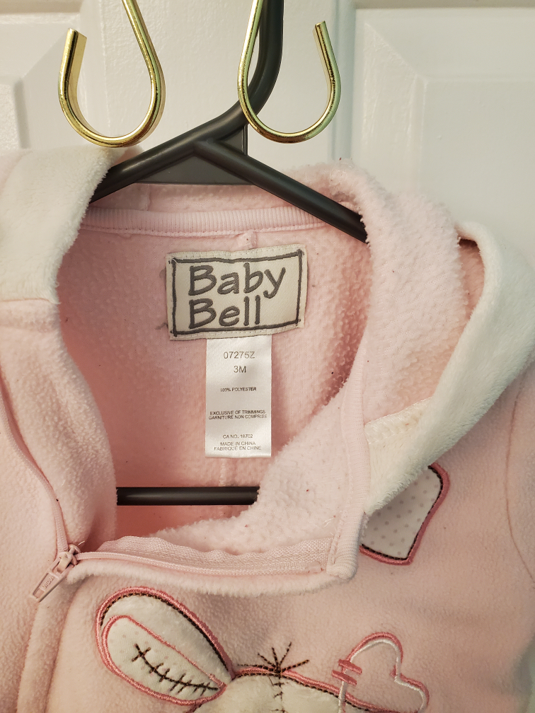 light baby body suit size 0-3 months - photo 4