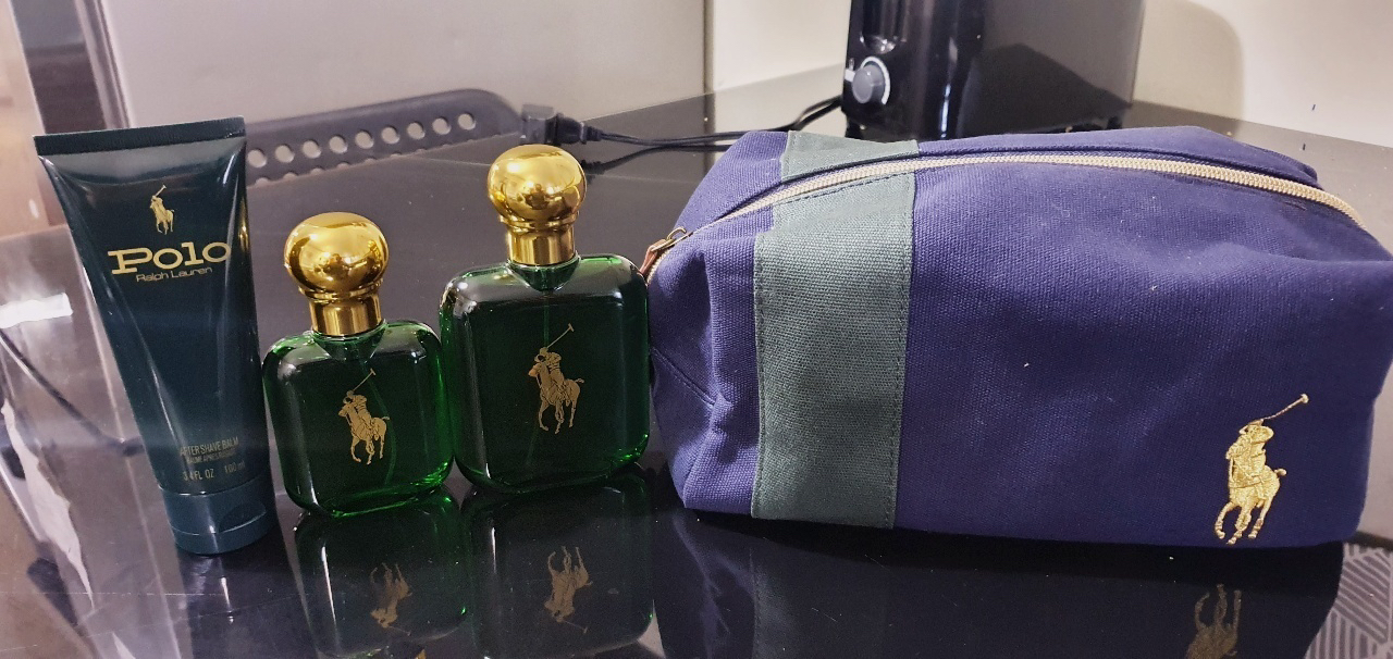 Ralph Lauren Polo Green Cologne Set