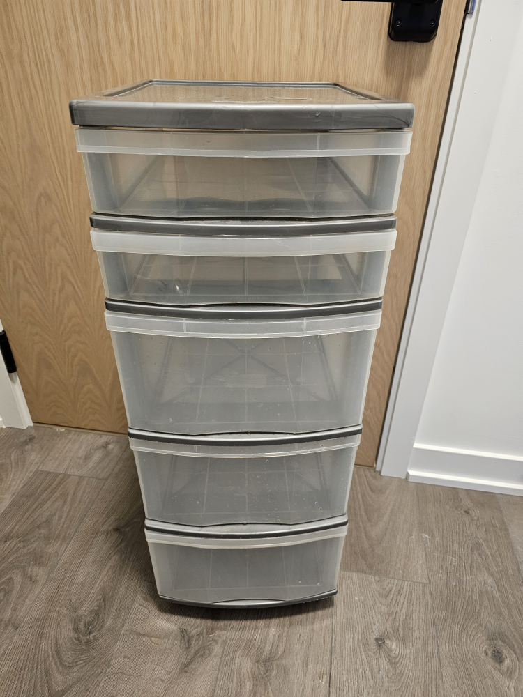 5 Drawer plastic cabinet thumbnail