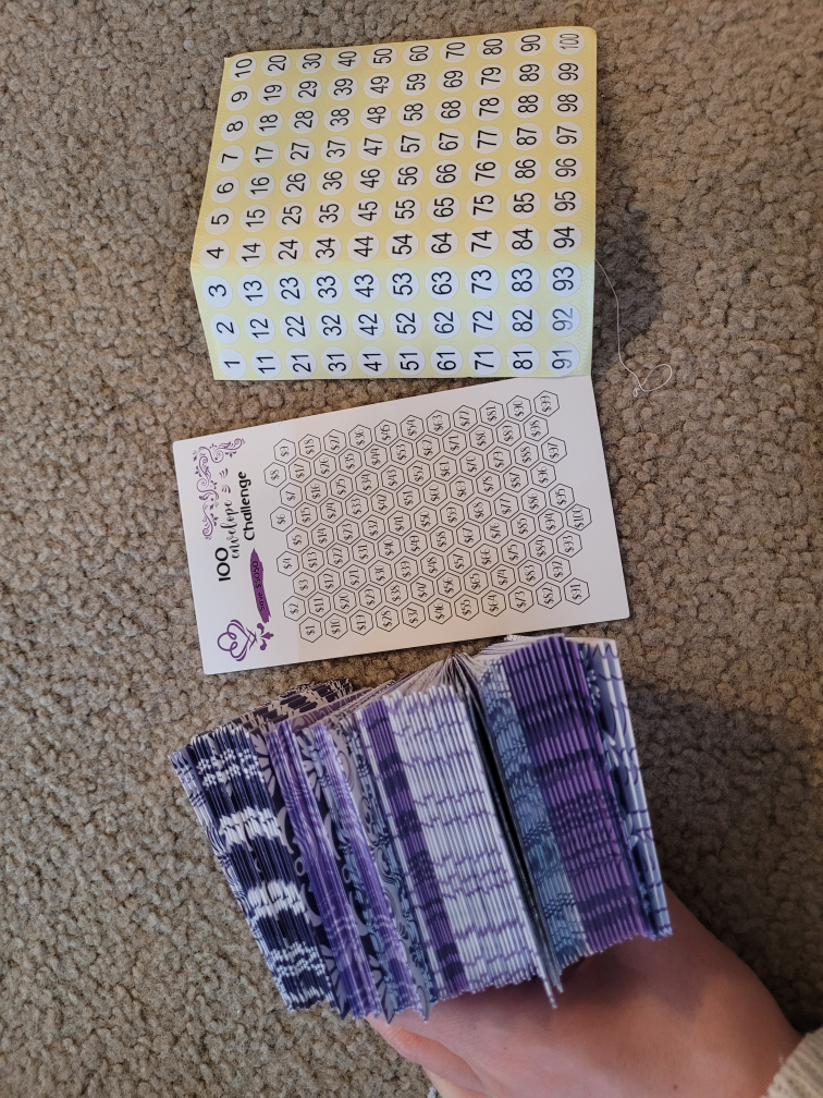 100 envelope challenge