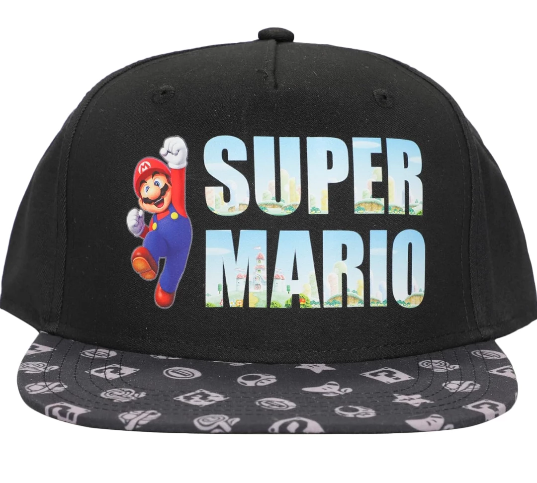 NEW!   Super Mario (Knapsack, Lunch Bag & Baseball Cap) ALL for image indicator(6)