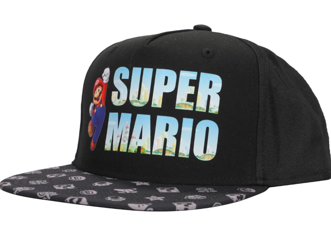 NEW!   Super Mario (Knapsack, Lunch Bag & Baseball Cap) ALL for image indicator(7)