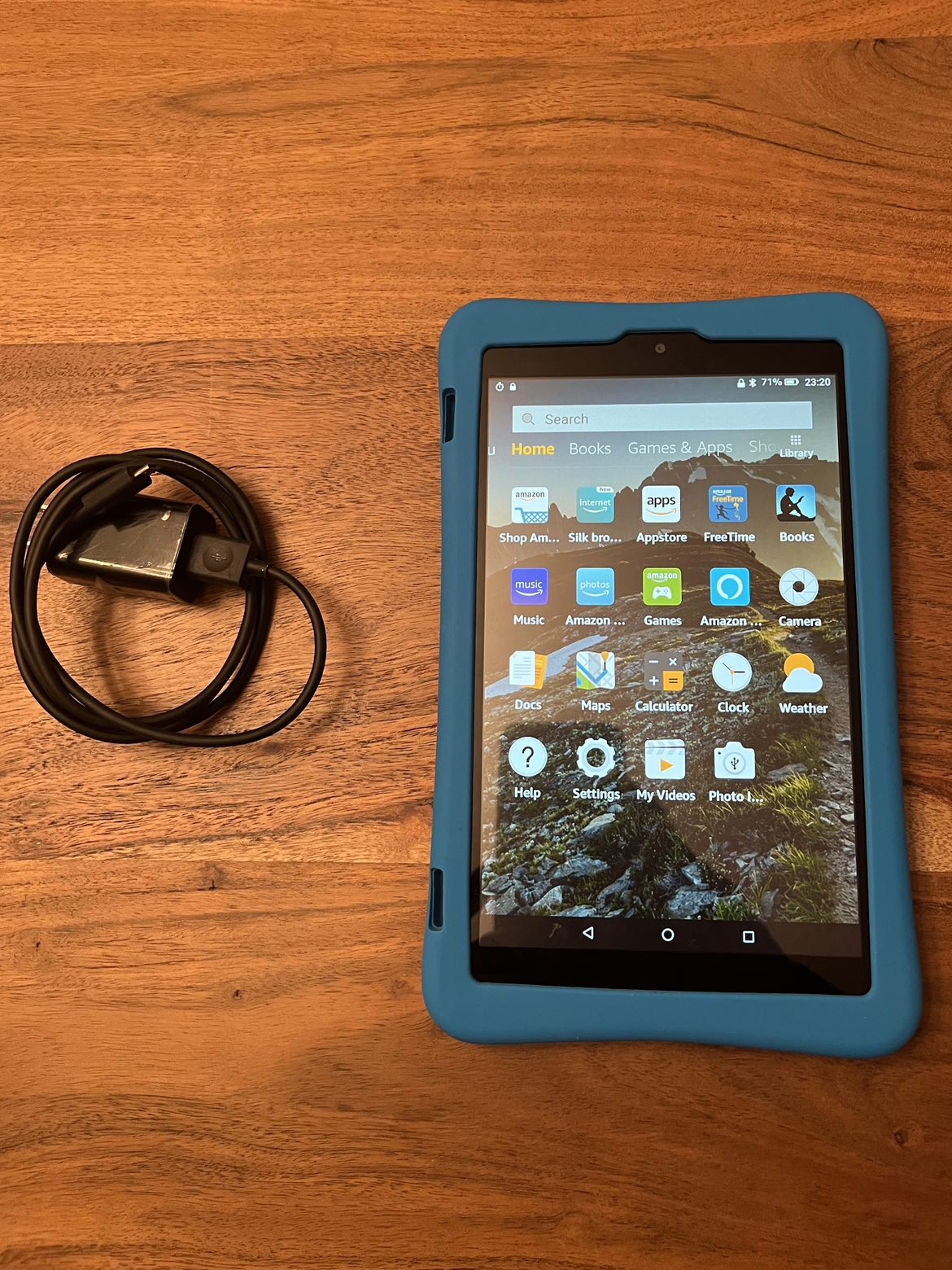 Amazon Fire HD 8 Tablet and case | 8th gen thumbnail
