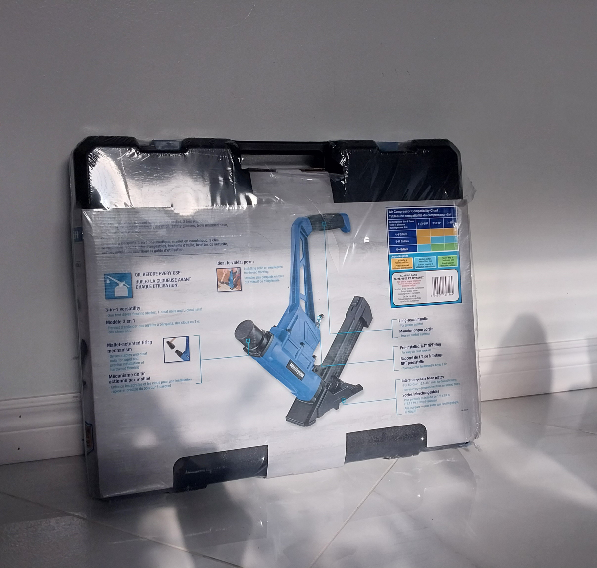 Brand New Unopened Mastercraft 3-in-1 Flooring Nailer - photo 3