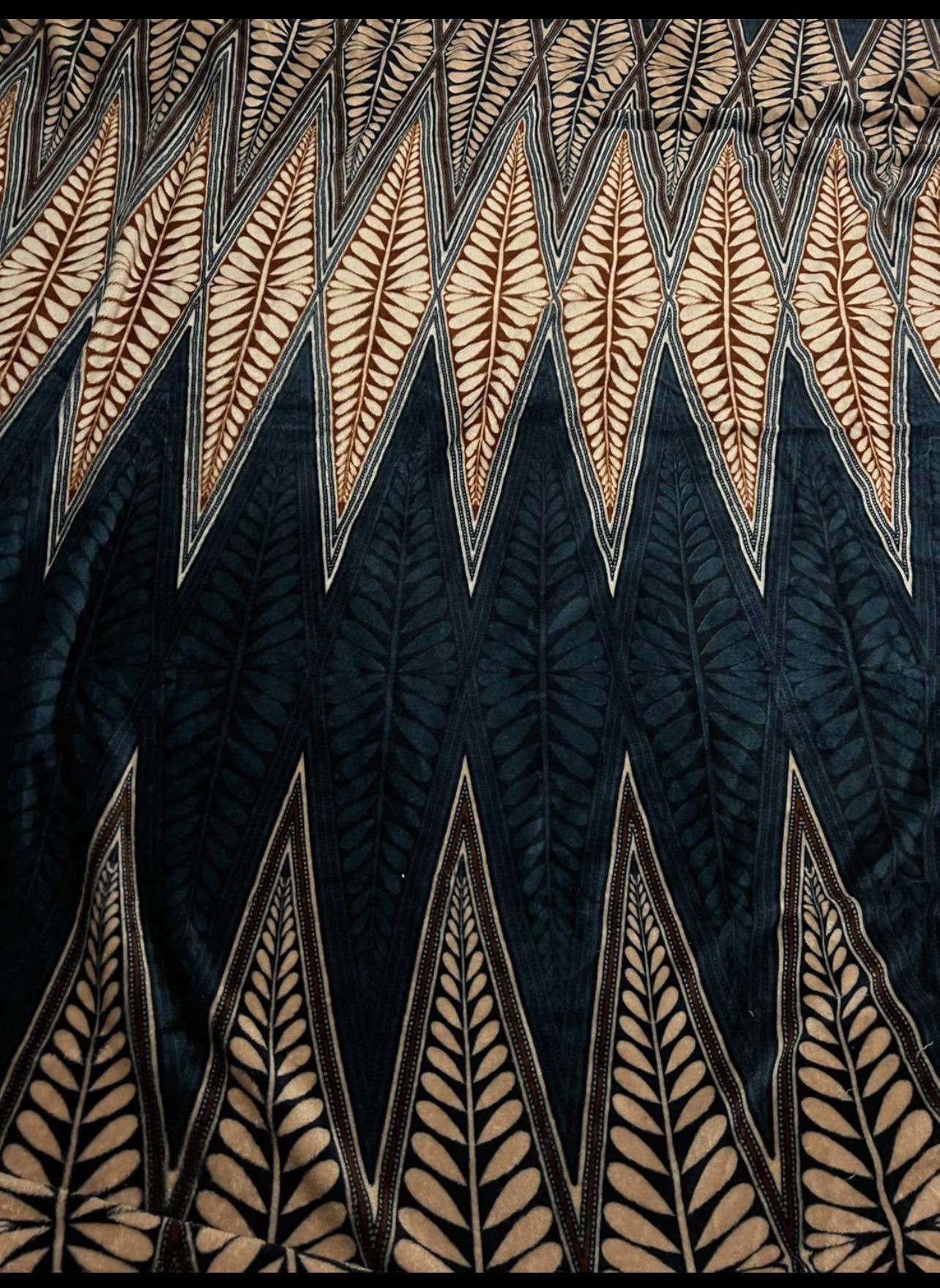 Warm Royal Blue Queen Bedsheet ✨ thumbnail