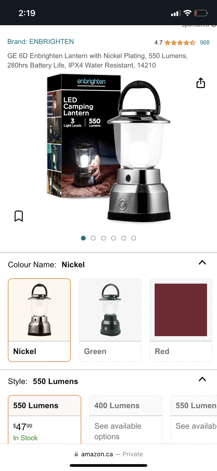 LED camping lantern image indicator(2)