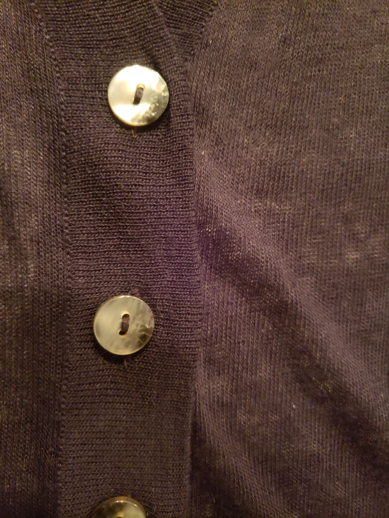 Costa Blanca small thin blk. cardigan image indicator(3)