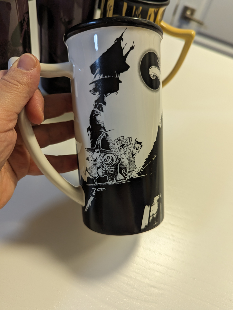 Set of 4 Nightmare Before Christmas Mugs - photo 2