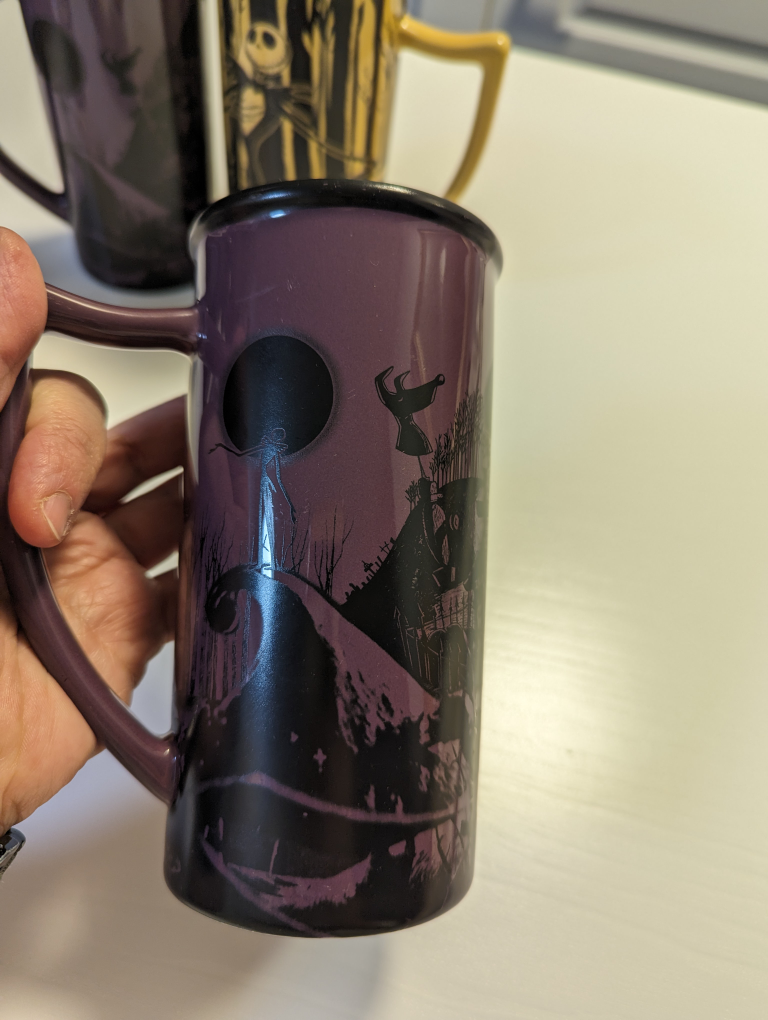 Set of 4 Nightmare Before Christmas Mugs - photo 4
