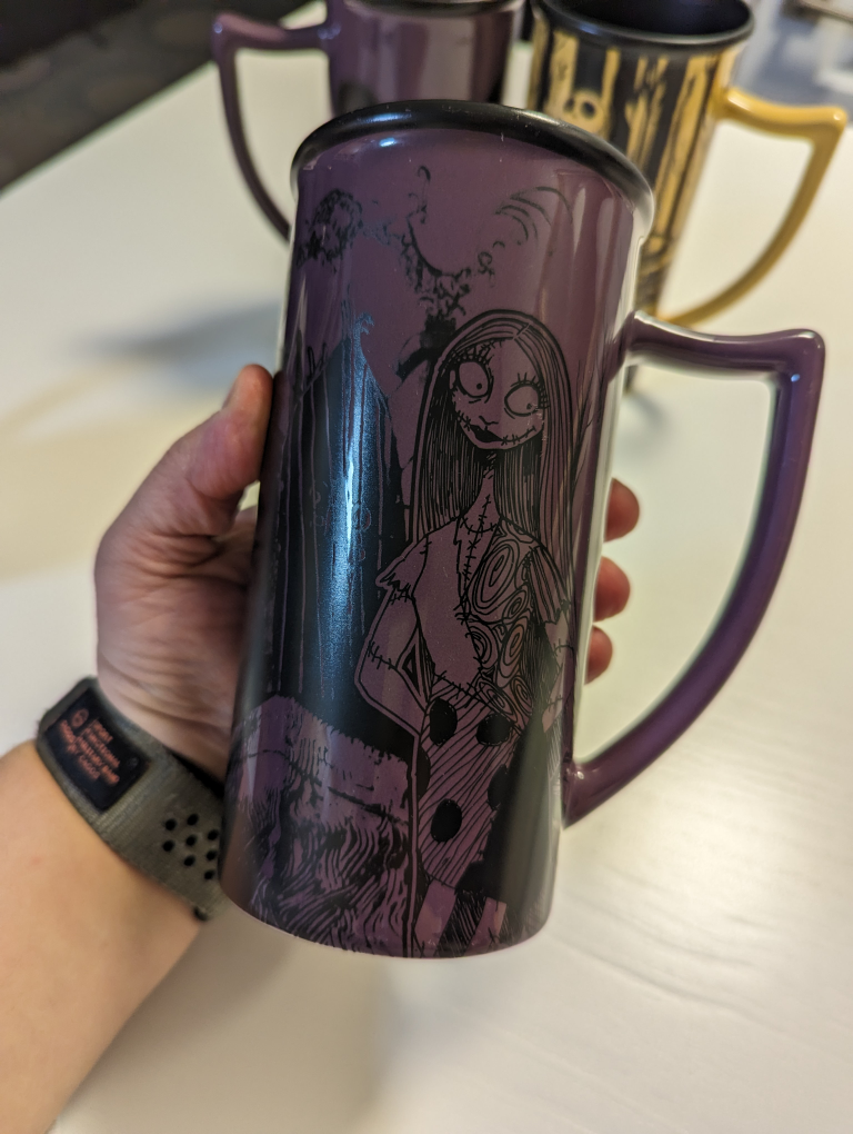 Set of 4 Nightmare Before Christmas Mugs - photo 5