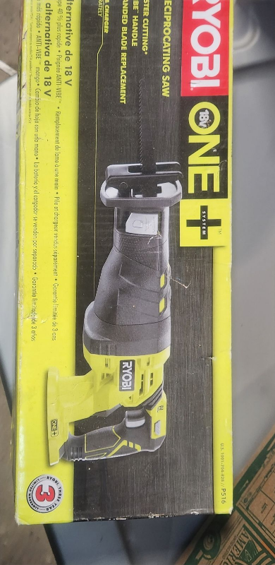 Ryobi one+ Reciprocating saw(new)
