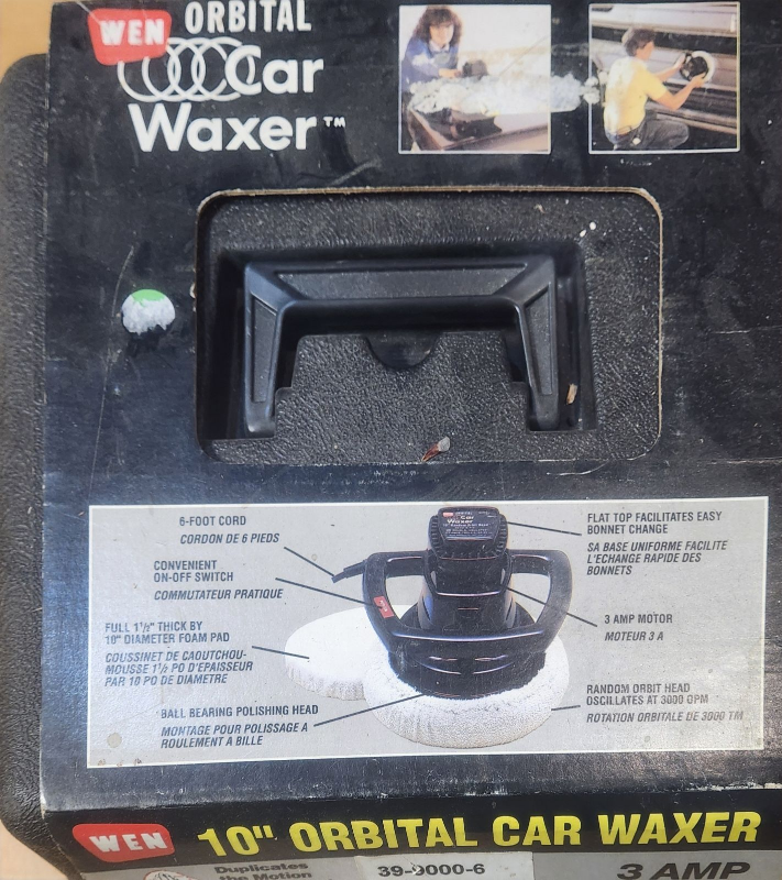 10 inch orbital car waxer - photo 2