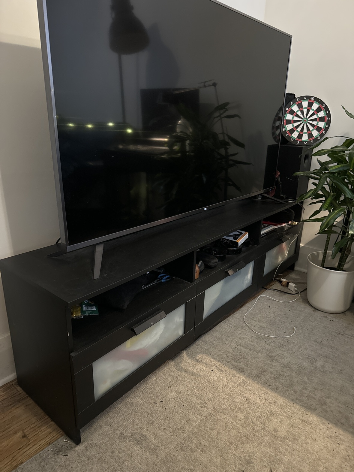 IKEA BRIMNES TV bench for 65” tv min