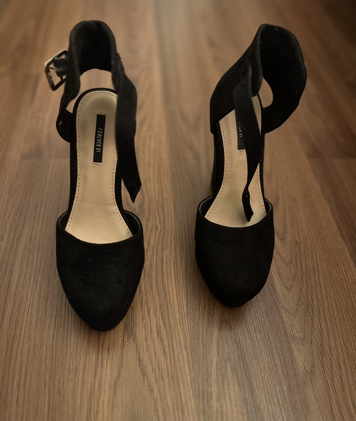 Wedge high heeled sandal