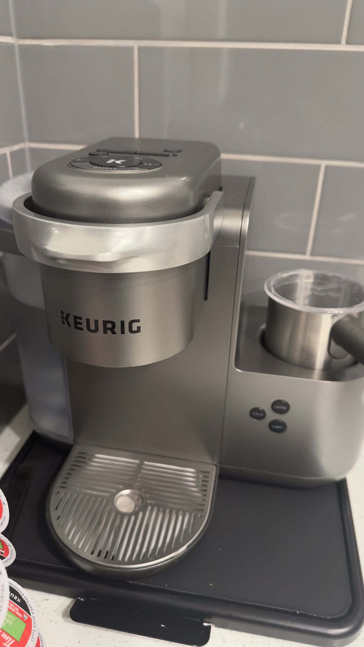 Keurig K cafe special edition in mint condition. Price is firm.