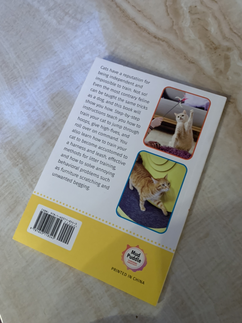 Cat training book #freecycle image indicator(2)