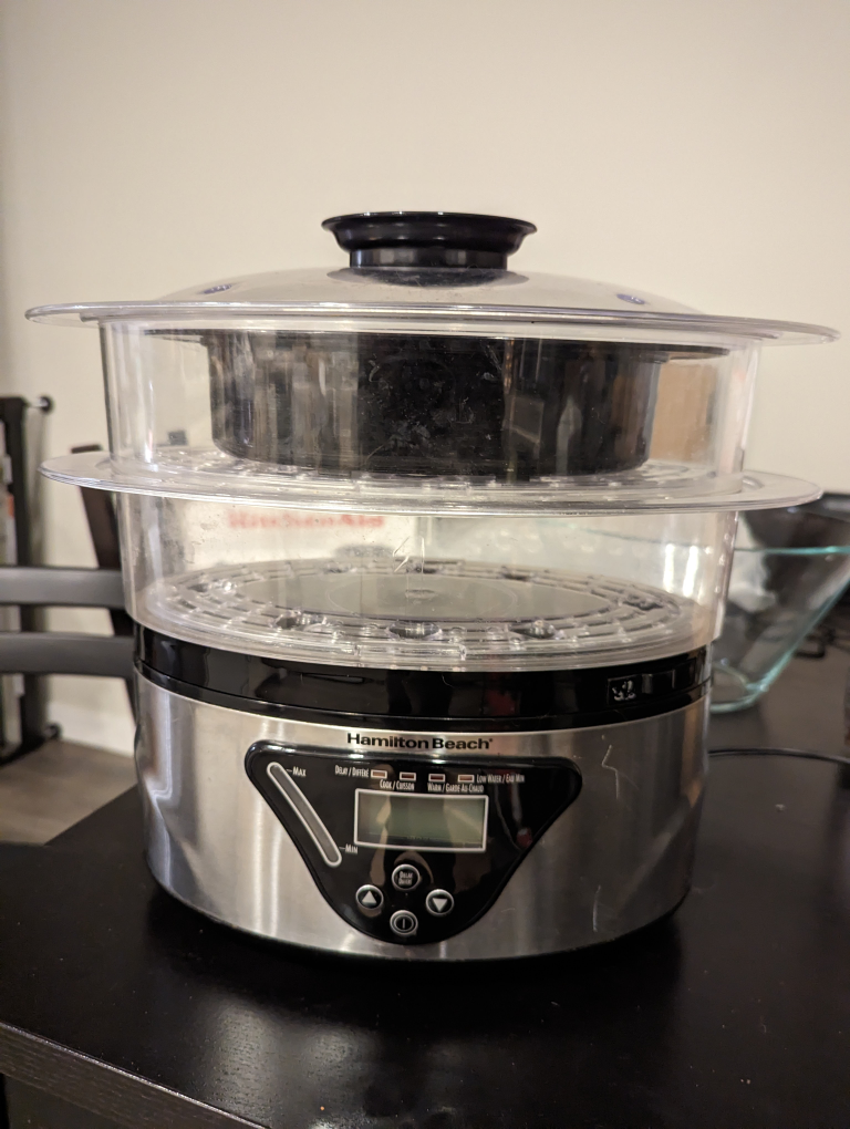 Hamilton Beach Electric food Steamer - 2 tier