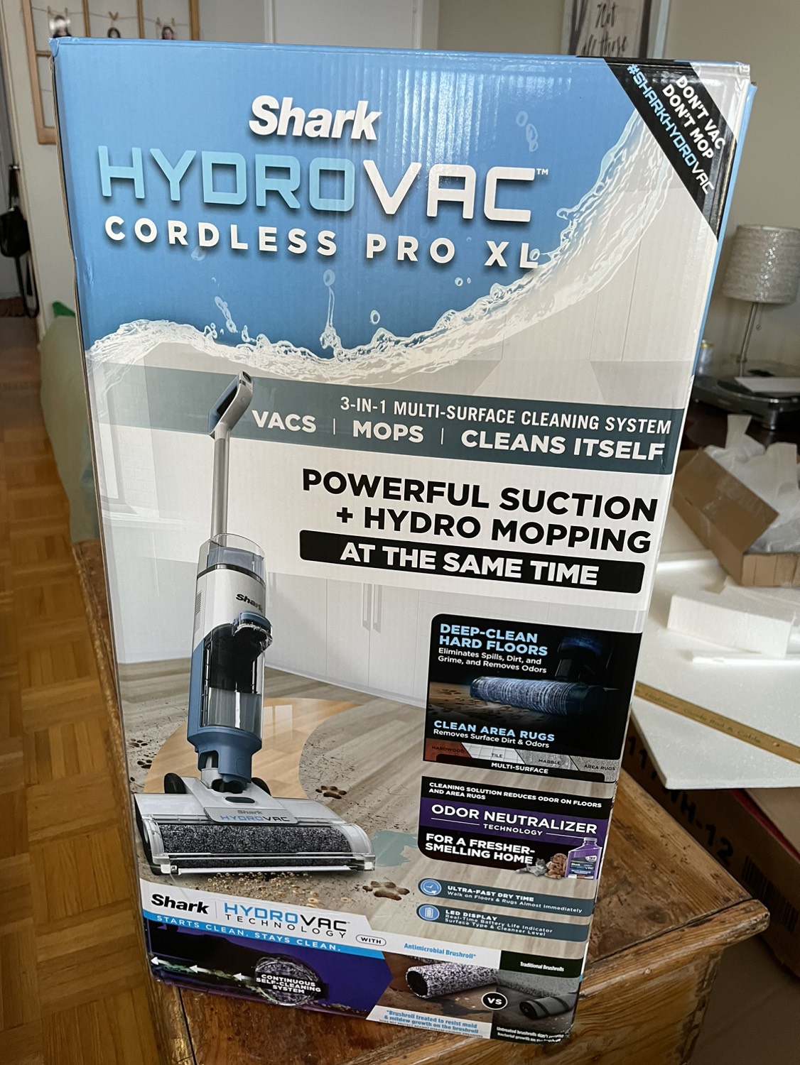 Shark HydroVac 3 in 1 cordless BRAND NEW vacuum WD201C model image indicator(5)