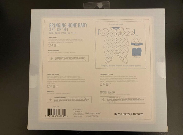 Brand new baby gift set (blue) - photo 2