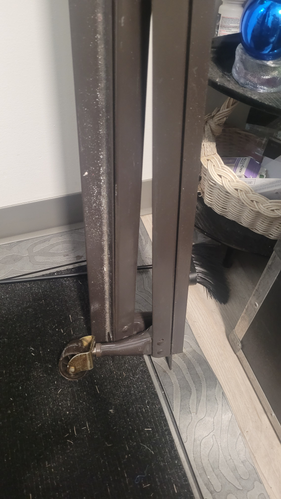 wrought iron bed rail. image indicator(2)