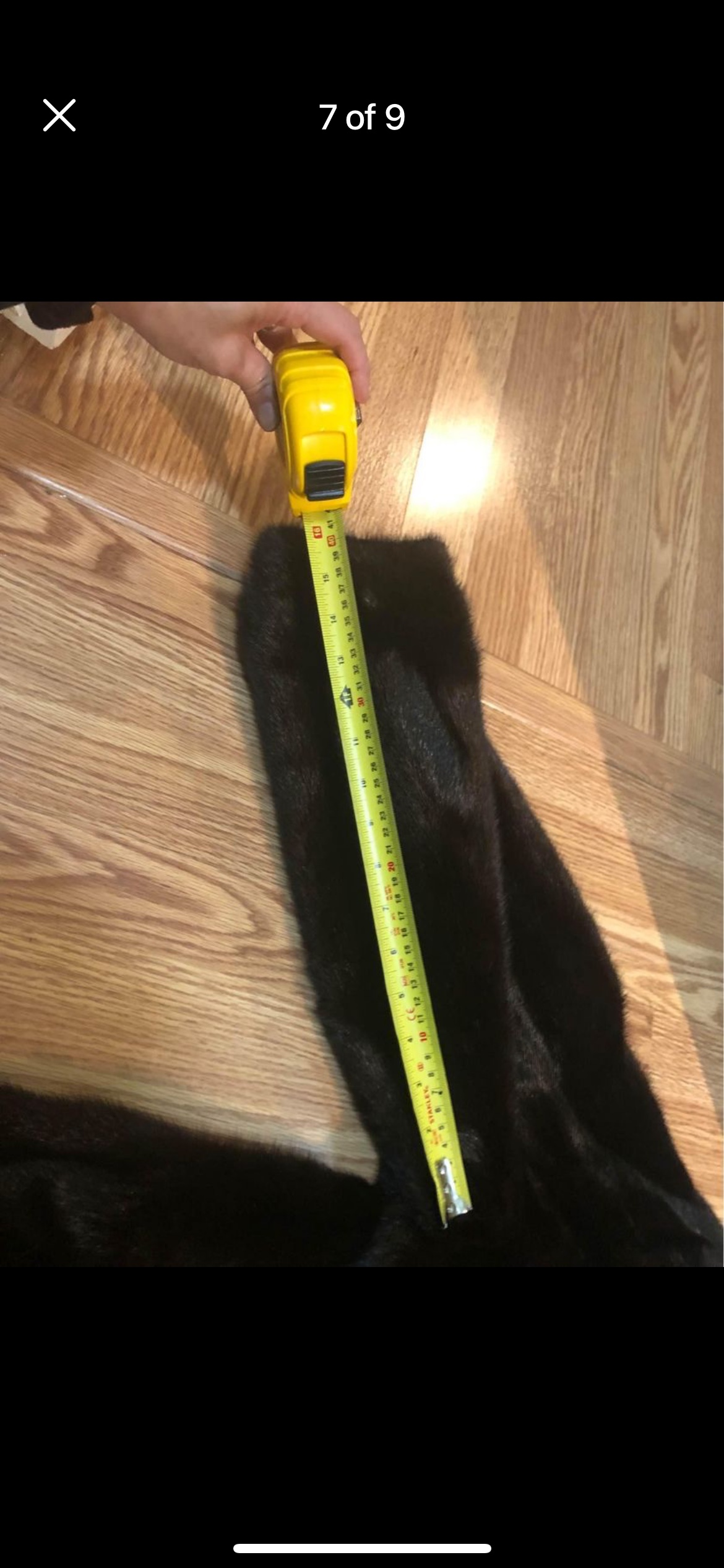 Real Mink Long Fur Coat image indicator(6)