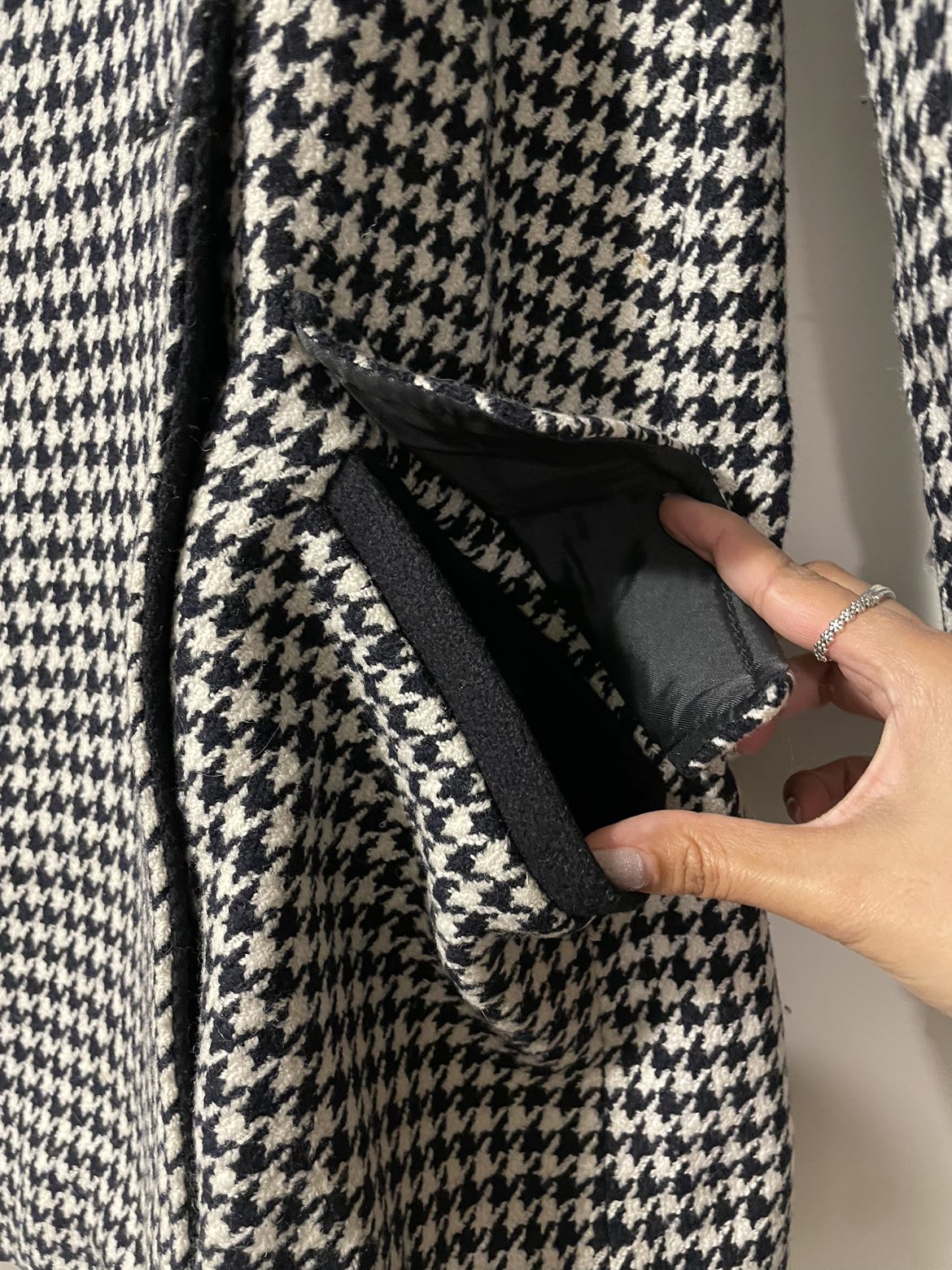 Houndstooth Penny Black coat - photo 4