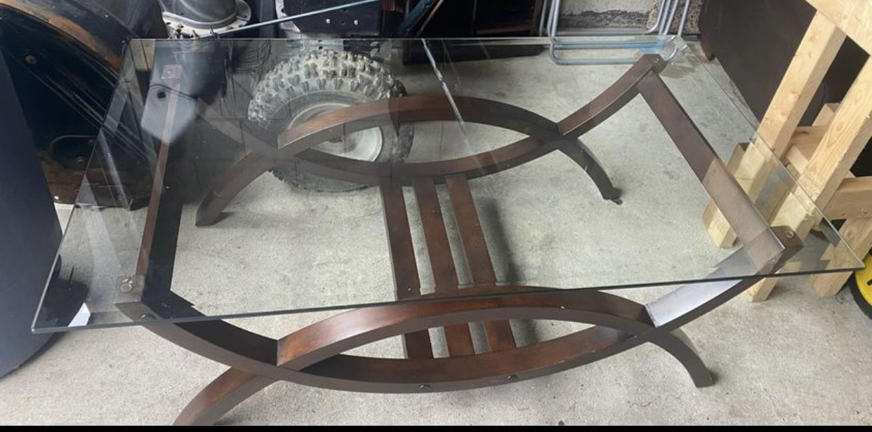 Glass coffe table thumbnail