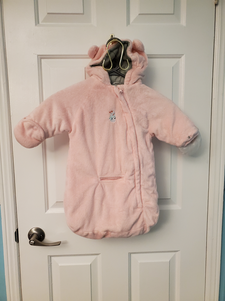 carters pink outdoor suit size 3-6 months thumbnail